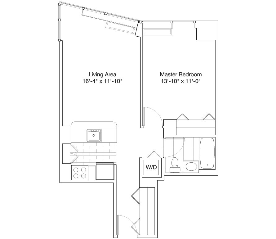Residence D, Floors 48-59