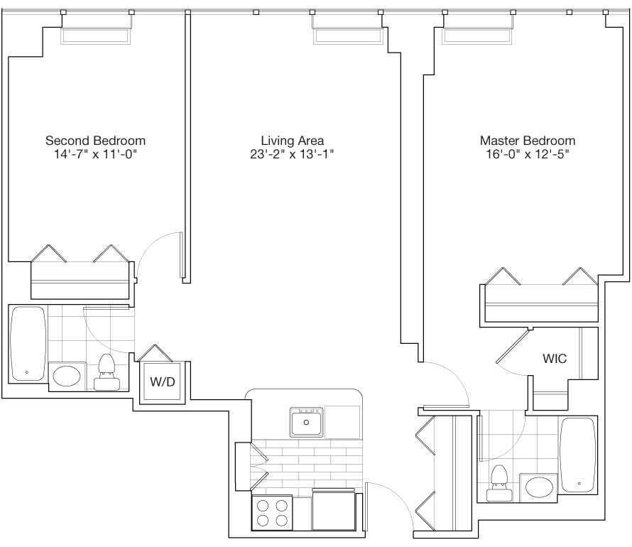 Residence G, Floors 48-59