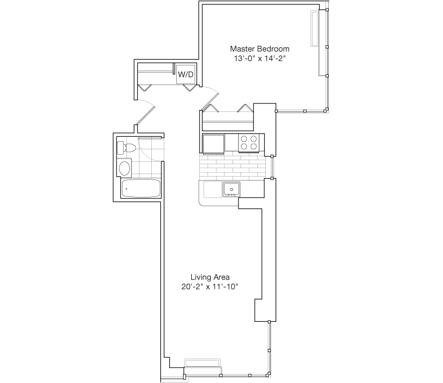 Residence H, Floors 26-47