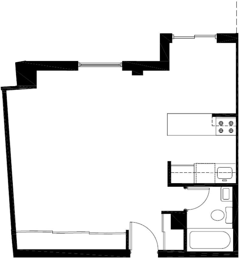 Residence A, Line Floors 2-6