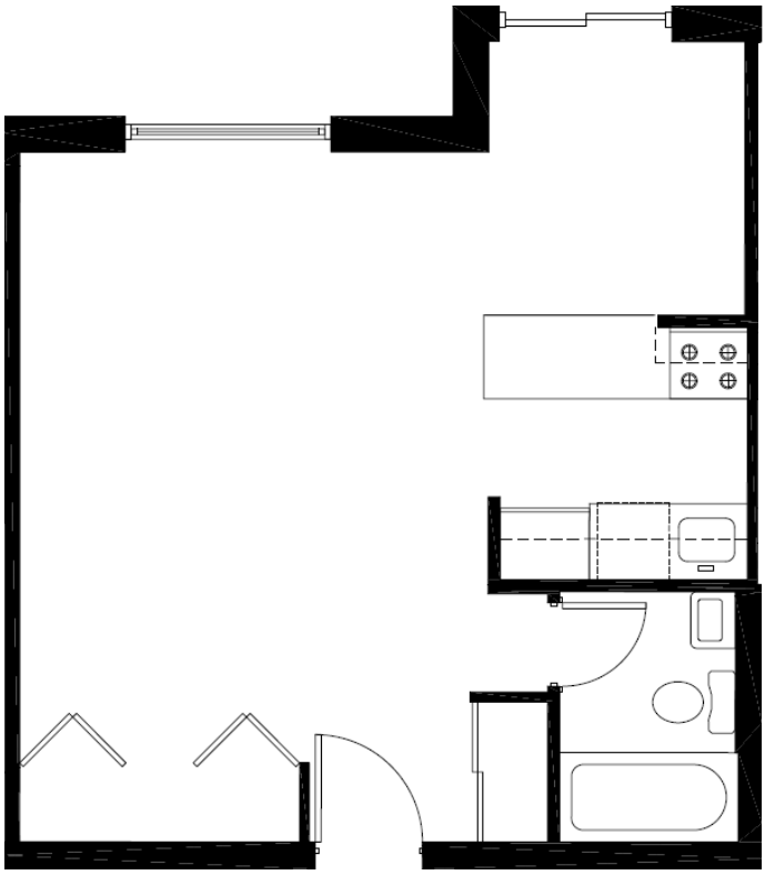 Residence C, Line Floors 2-6