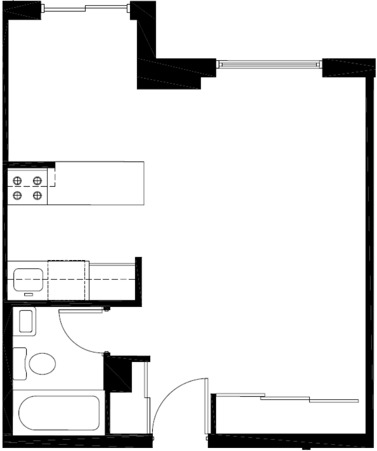 Residence D, Line Floor 7