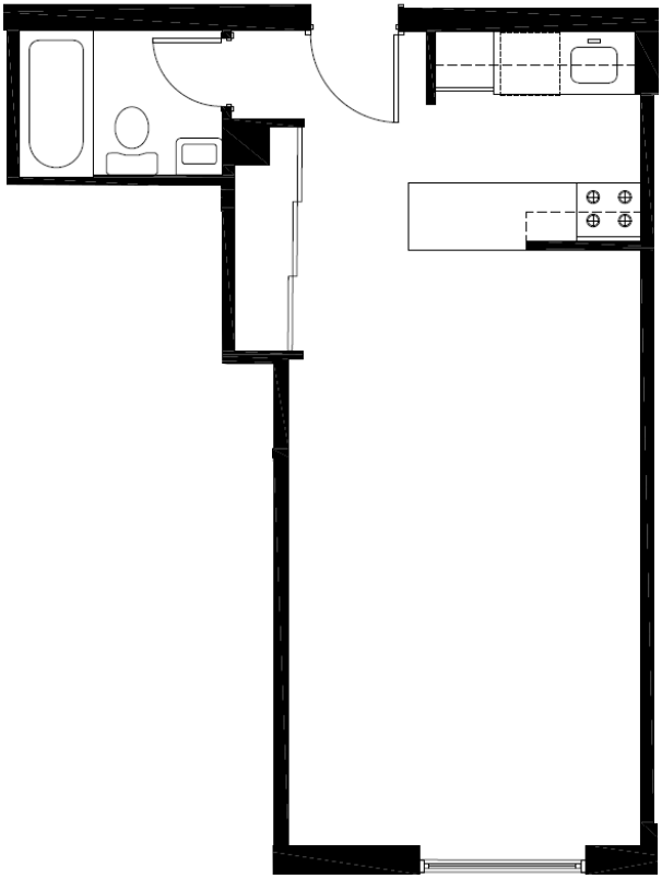 Residence G, Line Floors 2-6