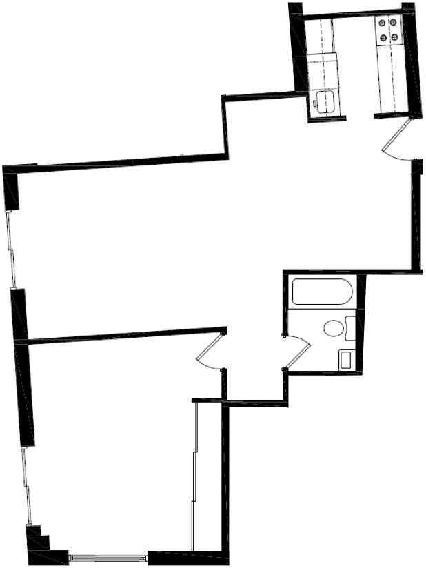Residence M, Line Floors 2-6