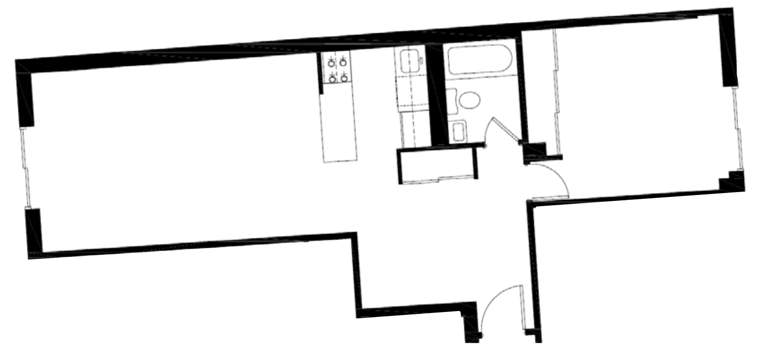 Residence P, Line Floors 2-6
