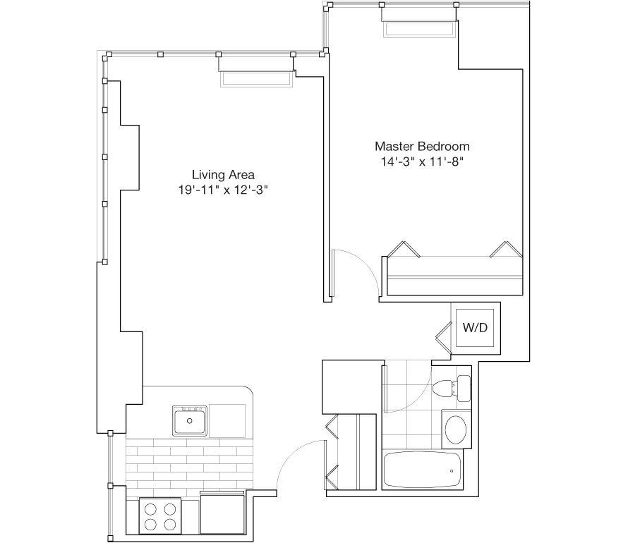 Residence B, Floor 25