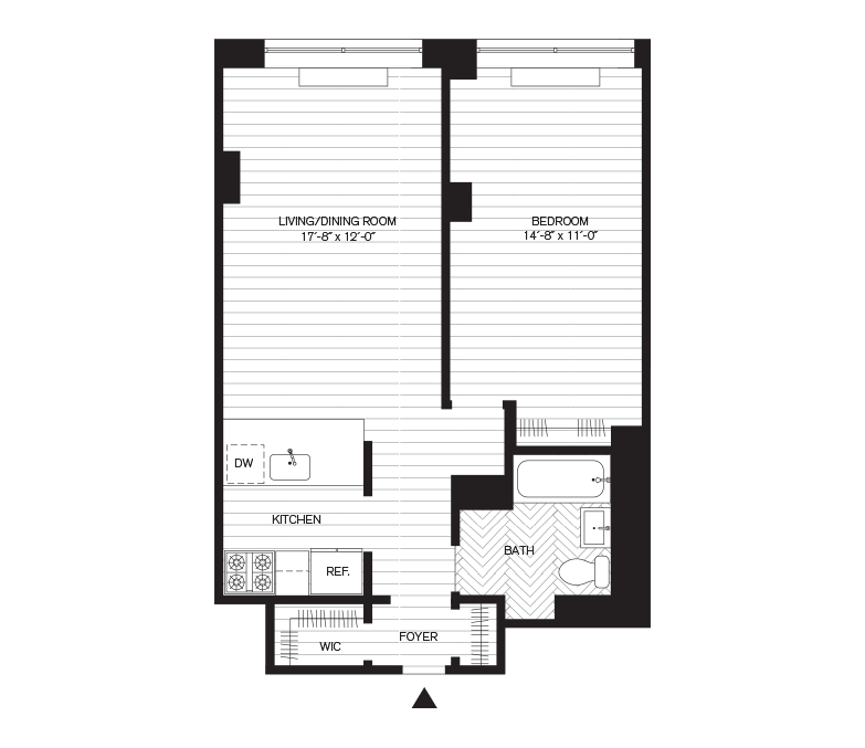 Residence B, Floors 7-8