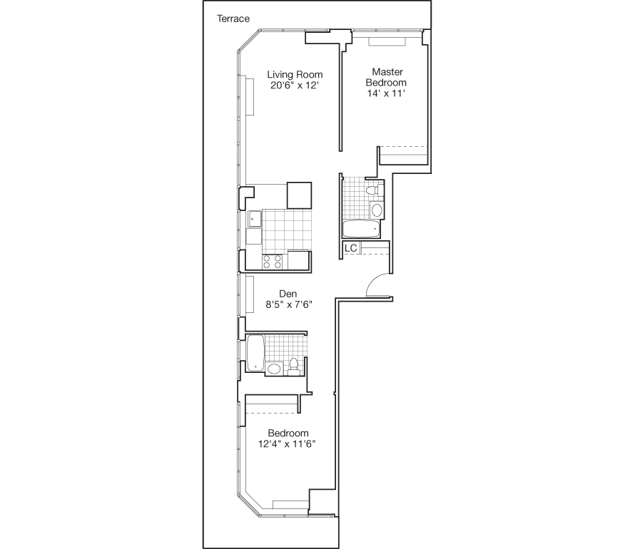 Residence D, Floor 8