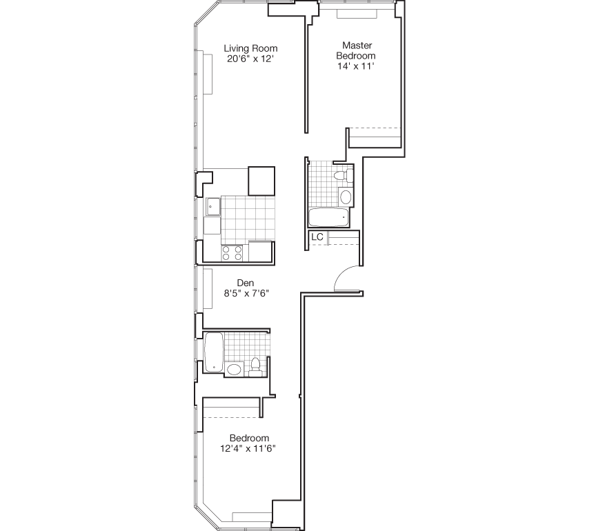 Residence D, Floor 9-PH