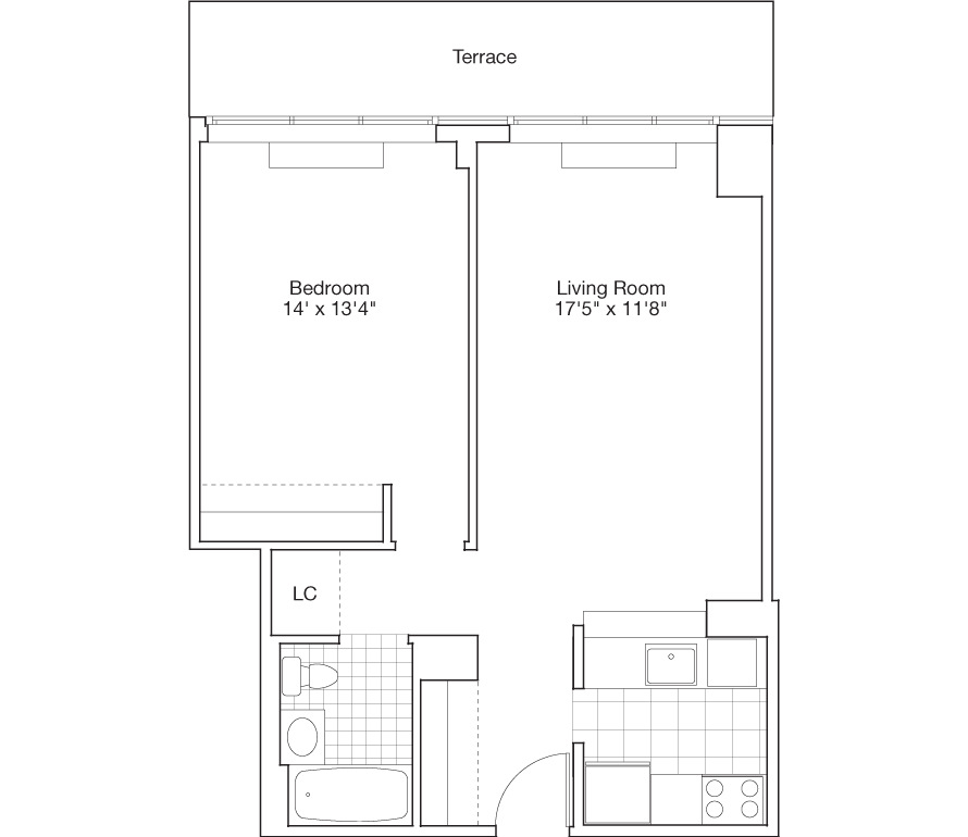 Residence F, Floor 8