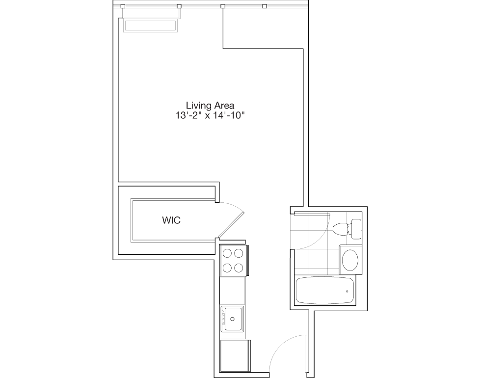 Residence G, Floors 34-47