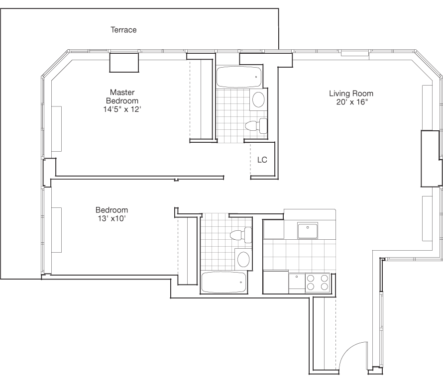 Residence J, Floor 8