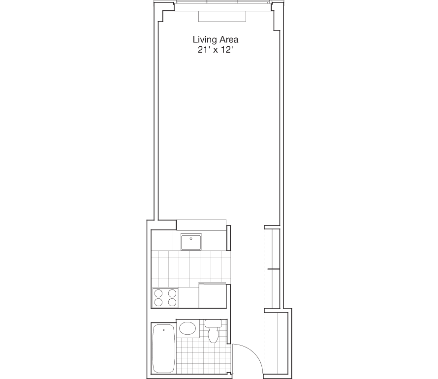 Residence L, Floors 4-7